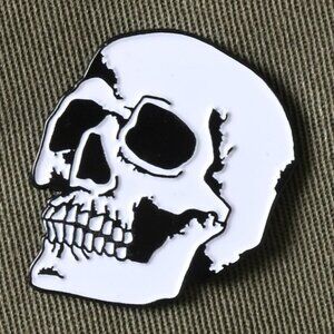 Gypsy Warrior Skull Enamel Pin